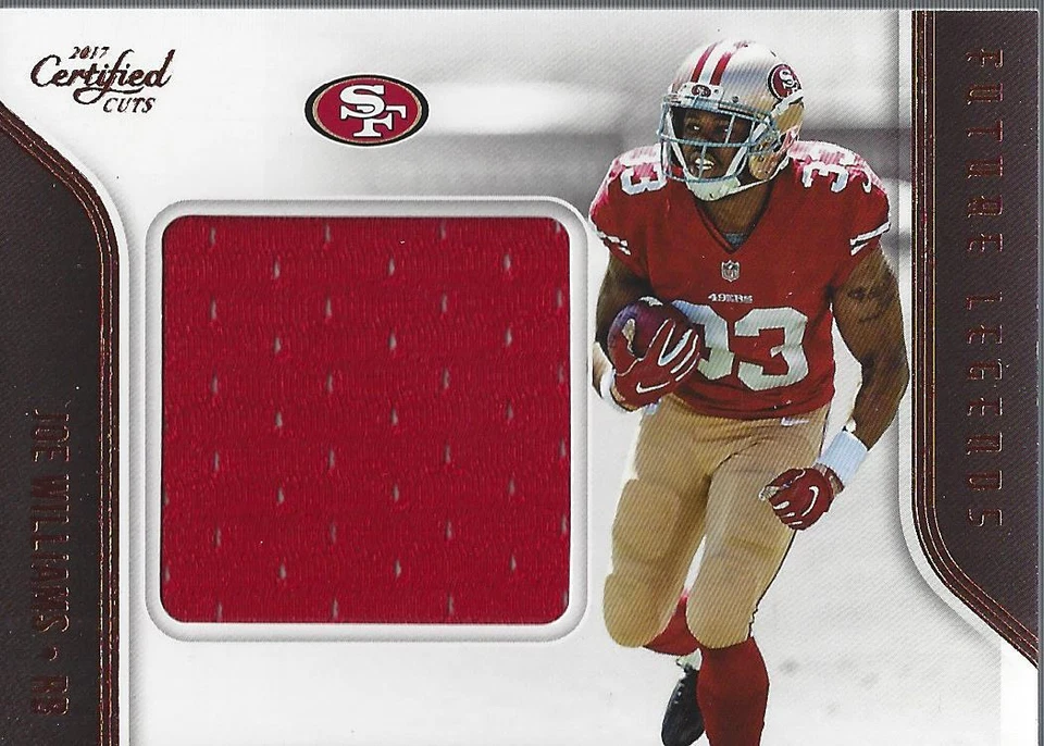 2017 Certified Cuts Future Legends Memorabilia #33 Joe Williams Jersey - NM-MT - Image 1 of 2