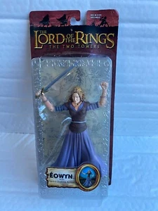 BNIB LORD OF THE RINGS EOWYN TOY BIZ ACTION FIGURE THE TWO TOWERS SERIES - Picture 1 of 5