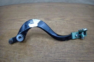 2005 KAWASAKI KX250N RIGHT SIDE FOOT BRAKE LEVER PEDAL W/ GREEN TOE CLAW - Picture 1 of 7