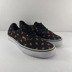 VANS X MLB Auténticas Tenis de Lona Gigantes de San Francisco para Hombre Talla 11 Negras - Imagen 1 de 24
