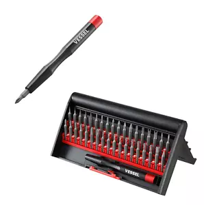 Vessel Precision Interchangeable Screwdriver 36-piece set No.9836 From Japan - Picture 1 of 6
