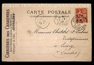 Tarjeta Postal Carreras De Charentes Y Del Poitou Angoulême - Picture 1 of 2