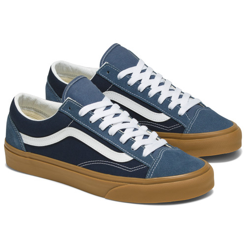 Scarpa unisex stile Vans 36 stile #VN0A54F6NGM taglia uomo 8 donna 9 5 blu navy gomma
