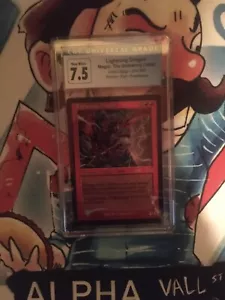 MTG GCG Foil Pre Release Lightning Dragon Urzas Saga Reserved List Near Mint - Picture 1 of 1