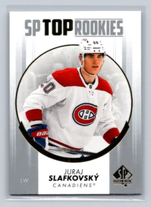 2022-23 SP Authentic #TR-27 Juraj Slafkovsky (RC) -SP Top Rookies-Canadiens - Picture 1 of 2