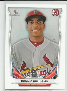 Tarjeta de draft de Ronnie Williams St. Louis Cardinals 2014 Bowman - Imagen 1 de 2