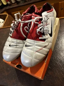 NIKE AIR ZOOM TOTAL 90 III FG ELITE 13 US RED WHITE Made In Italy Rare With Box - Picture 1 of 9
