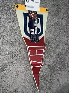 NEW Disney 1971 Mickey Pennant Fan Pack Button Flag Sticker WDW 50th Anniversary - Picture 1 of 1