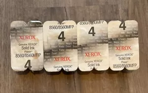 Xerox 8560 Solid Ink Sticks - Black , Pack of 4 - Picture 1 of 1