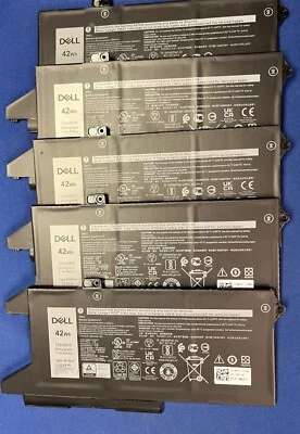 Lot of 5 OEM WY9DX 42Wh Battery for Latitude 14 5420 15 5520 - BIOS "Good" - Image 1 of 2