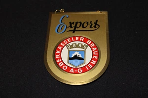 Zapfhahnschild OBERKASSELER BRAUEREI A-G Export 820 - Bild 1 von 1