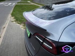 Alerón trasero - pequeño - carbono real - para Tesla Y - Imagen 1 de 20