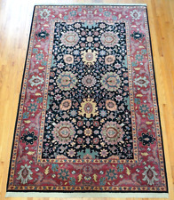 Excellent Williamsburg Karastan Rug Kurdish 559 Wool American Carpet 5'8" x8'11"