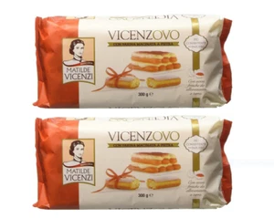 2 BISCOTTI SAVOIARDI VICENZOVO MATILDE VICENZI 300 GR TIRAMISU' (2 PACCHI) - Foto 1 di 1
