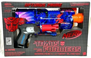 SDCC Nerf Transformers Optimus Prime Barricade RV-10 Blaster 2011 - Picture 1 of 9