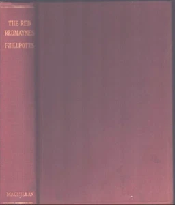 The Red Redmaynes by Eden Phillpotts 1st Ed. 1922 MacMillan Very Good - Imagen 1 de 1