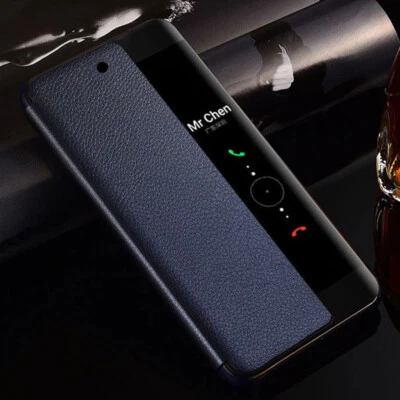 SMART VIEW TOUCH 翻盖皮革手机壳 适用于华为 P 和 MATE 型号 — 第 1/4 张图片