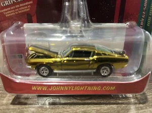 SHELBY GT-500 1968 GOLD '68 1/64 JOHNNY LIGHTNING HOLIDAY CLASSIC ORNAMENTS - Picture 1 of 6