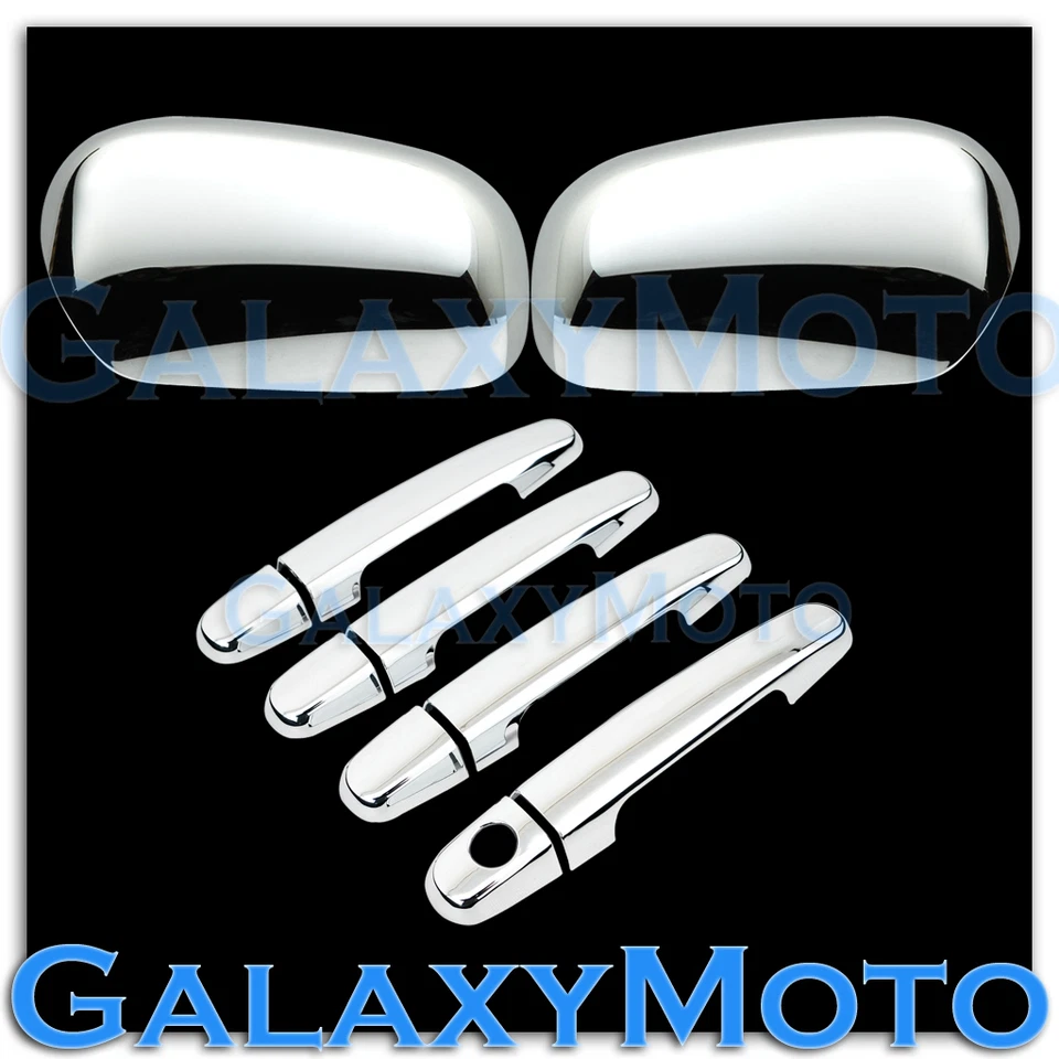 07-11 Toyota Yaris Triple Chrome Mirror+4 Door Handle no PSG Keyhole Cover - Image 1 of 1