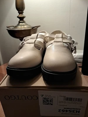 Coutgo Girls Mary Jane Shoes Size 12 Off White - Image 1 of 4