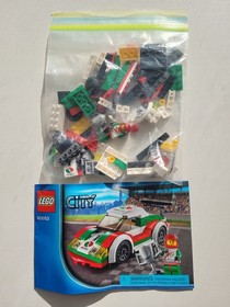 LEGO City 60053 Race Car, Used, Includes Instructions, No Box