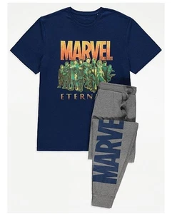 Marvel Eternals - Men's asda two piece pyjama set, size L & XL - Picture 1 of 2