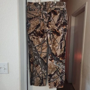 Vintage Men’s Wrangler Leaf Camo Denim Pants W38" L31.5" Premium Quality Cotton - Picture 1 of 7