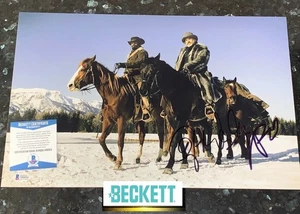 CHRISTOPH WALTZ SIGNIERT JAMIE FOXX SIGNIERT DJANGO UNCHAINED 11X17 DRUCK BAS COA (1 - Bild 1 von 1