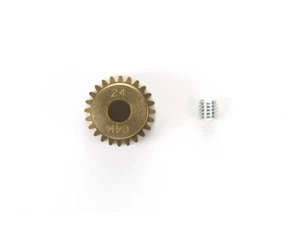 Tamiya 42223 TRF 04/0.4 Module Hard Coated Aluminum Pinion Gear (24T), (TRF420) - Picture 1 of 2