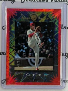 2025 Donruss Elite Series Cliff Lee Red Xplosion 46/99 #17 - Picture 1 of 3