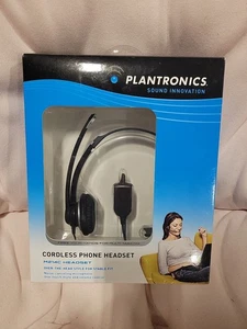 Plantronics M214C Cordless Phone Headset Over the Head Noise Cancelling Mic - Picture 1 of 1