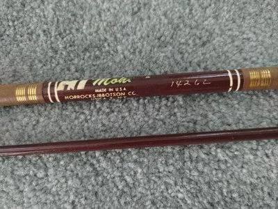 Varilla giratoria vintage Horrocks Ibbotson 7' fibra de vidrio 1426L Foto 1 de 4