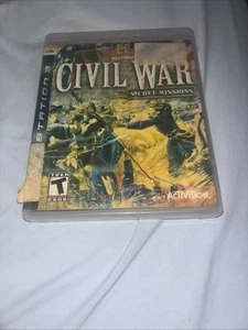 History Channel Civil War - Secret Missions - PlayStation 3 PS3 - Complete CIB - Picture 1 of 6