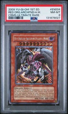 2009 Yu-Gi-Oh! Red Dragon Archfiend/Assault Mode CRMS 1st Edition UTR PSA 8 - Image 1 of 2