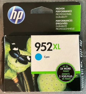 NUEVA tinta cian de alto rendimiento original OEM HP 952XL - L0S61AN - Foto 1 de 4