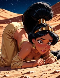 Jasmine Aladdin Waifu NSFW 4x6 10er Pack Hochglanz Fotokunst Custom Sexy Band 2 - Bild 1 von 2