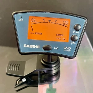 Sintonizador con clip Sabine Zoid Z-1000 usado funciona sin caja - Imagen 1 de 14