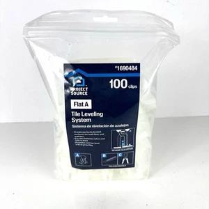 NEW Project Source Flat A Floor Tile Leveling System Clips 1690484 - Picture 1 of 3