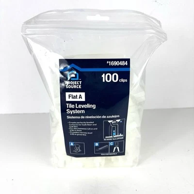 NEW Project Source Flat A Floor Tile Leveling System Clips 1690484 - Image 1 of 3