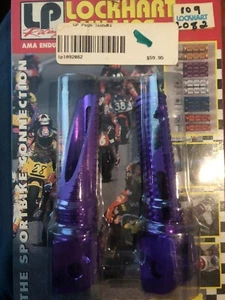 Lockhart Phillips Aluminum GP Racing Footpegs Passenger SUZ (Purple). 763 - Picture 1 of 2