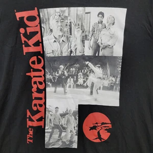 The Karate Kid Movie Graphic Premium Tee Shirt Chemistry Large Black Long Sleeve - Picture 1 of 12