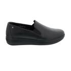 Pantofola Joya CLARA SR nera, pelle premium, nero, suola ad aria, categoria emo