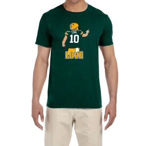 Jordan Love Green Bay Packers Logo T-Shirt