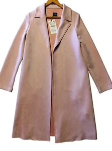 Zara Dusty Pink Open Coat Jacket Women's XS..BNWT..C13 - Picture 1 of 5