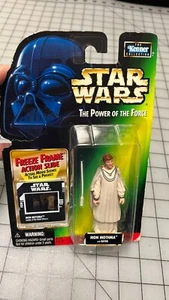 Star Wars Power of the Force 1998 "Mon Mothma" with Baton ROTJ - "Jedi" ON Card - Picture 1 of 11