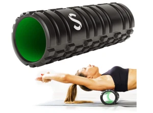 33cm Foam Roller Muscle Tissue Massage Yoga Fitness Pain Relief 5x Precision - Picture 1 of 10