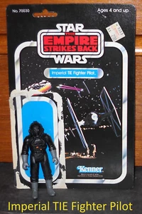 Vtg 1982 Star Wars The Empire Strikes Back Imperial TIE Fighter Pilot - See Pics - Picture 1 of 7