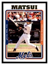 2005 Topps #225 KAZUO MATSUI New York Mets ~B6QQ