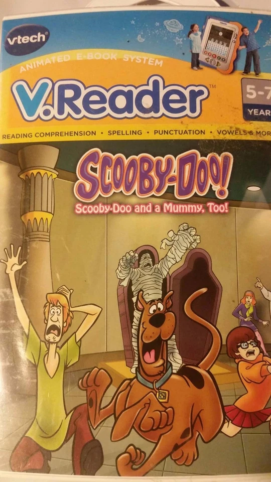 V Reader Scooby Doo and a mummy too reading vowels and more 5-7 years  - Image 1 of 1