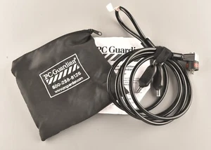 *PC GUARDIAN Premium Laptop Keyed Lock Security Cable 6ft Black - Picture 1 of 2